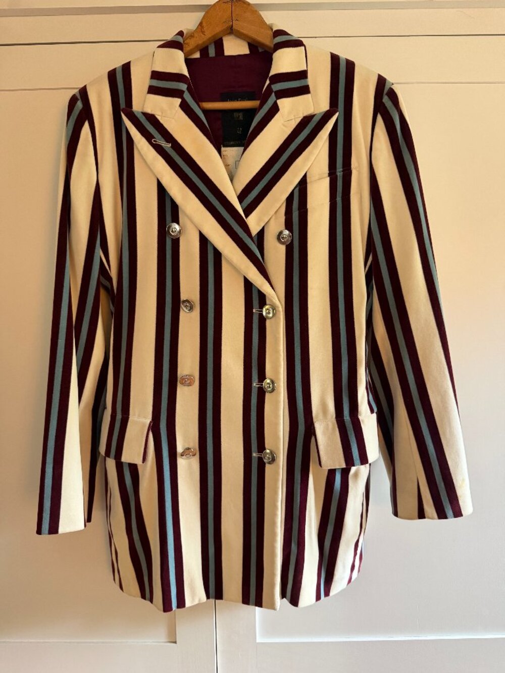 Vintage Jean Paul Gaultier velvet blazer